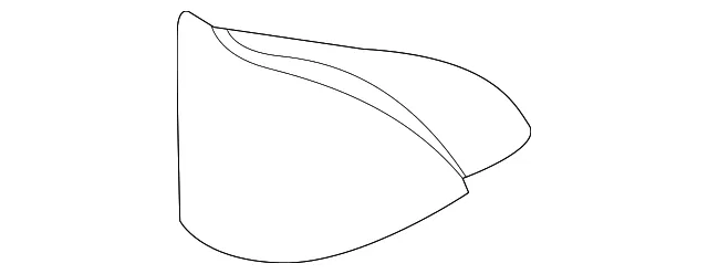 Mirror Cover - Kia (87660 Q5000)